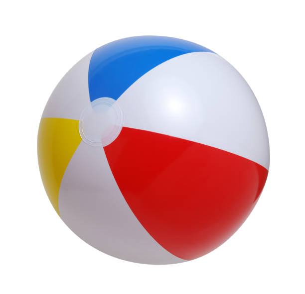 istock Beach ball isolated on a white 939064944
