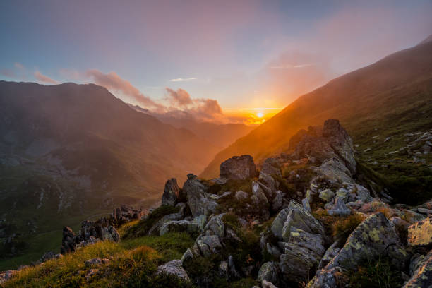 istock sunrise over the Fagaras ridges, 939102774