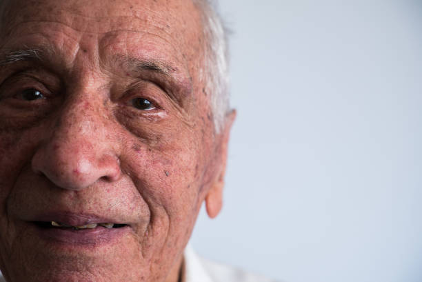 istock Old man portrait closeup 939116748