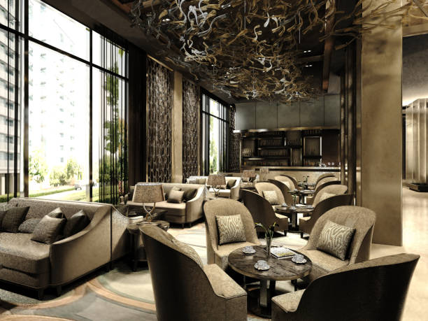 istock 3d render of luxury hotel lobby 939118634