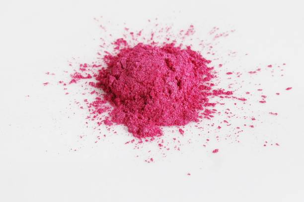 istock Pink mica pigment powder 939126172