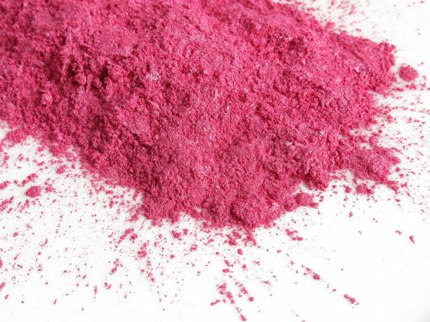 istock Pink mica pigment powder 939126304