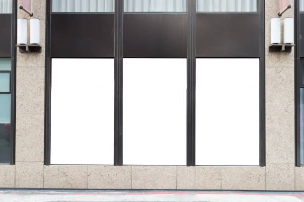 istock Shop Boutique Store Front with Big Window and Place for Name 939144998