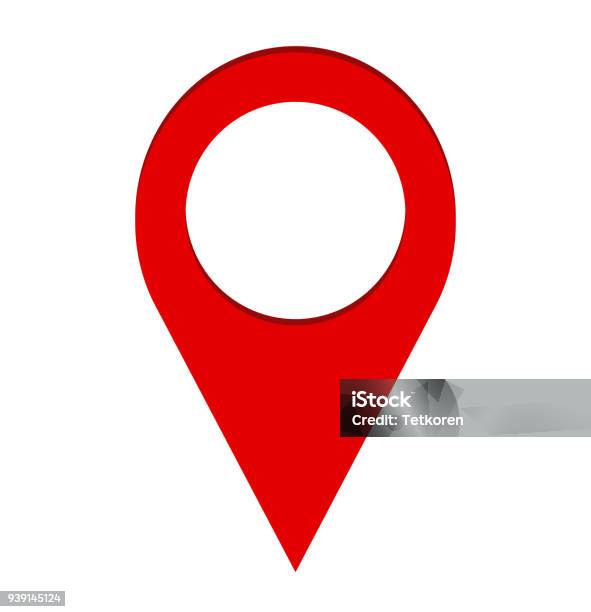 Pin Map Navigation Localization Icon Image Stock Vector Illustration Stock Illustration - Download Image Now