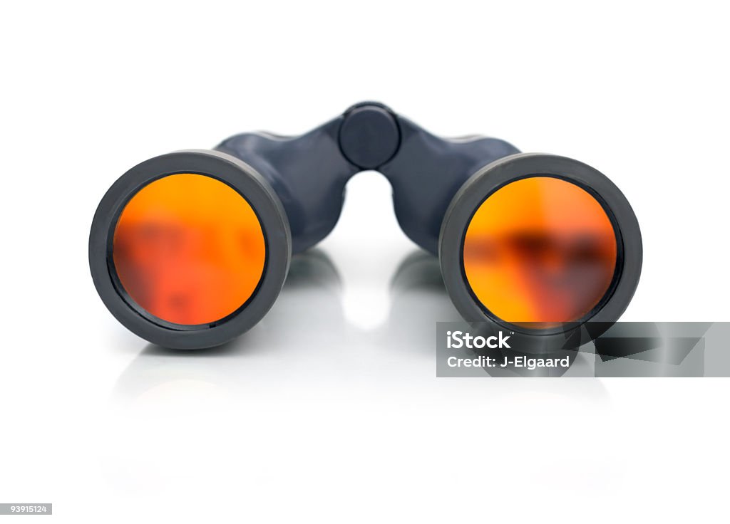 Binocular coloca sobre blanco - Foto de stock de Binoculares libre de derechos