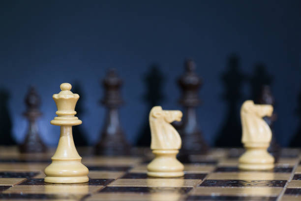 istock Chess photographed on a chessboard 939153848