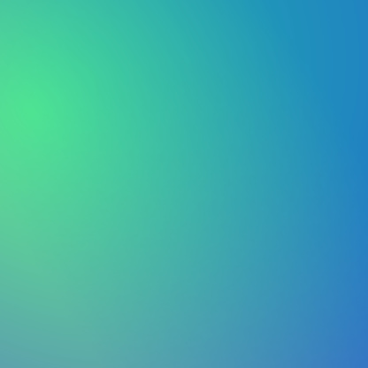 Colorful abstract gradient background - green and blue blurred vector graphic design