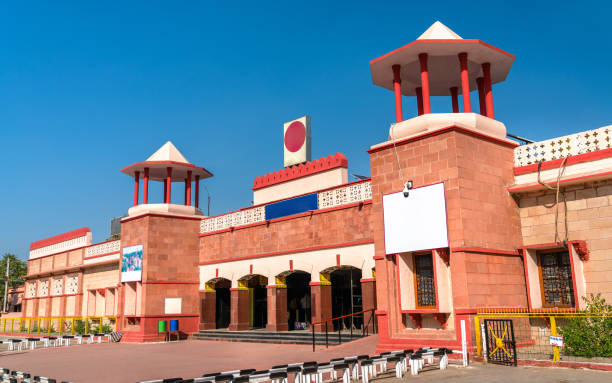 istock Chittaurgarh Junction railway station in India 939167226