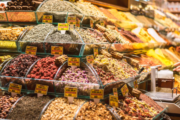 istock Herbal Tea Shop at THE EGYPTIAN BAZAAR 939169372