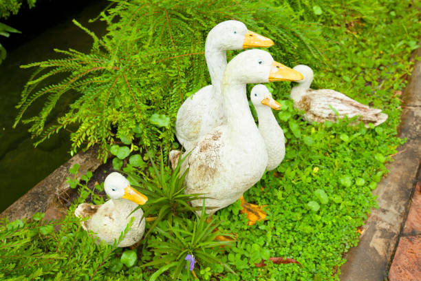 istock Duck statue in the garden. 939172870