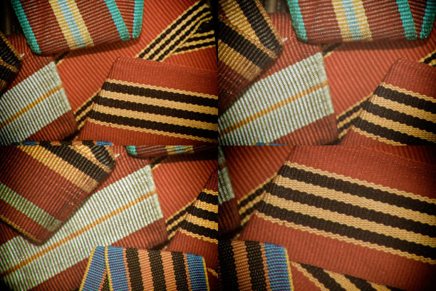 istock Ribbons texture, macro textile background for web site or mobile devices, fabric swatch 939173264