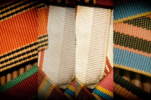 istock Ribbons texture, macro textile background for web site or mobile devices, fabric swatch 939173382
