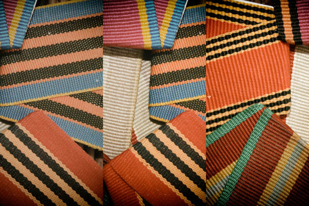 istock Ribbons texture, macro textile background for web site or mobile devices, fabric swatch 939173938