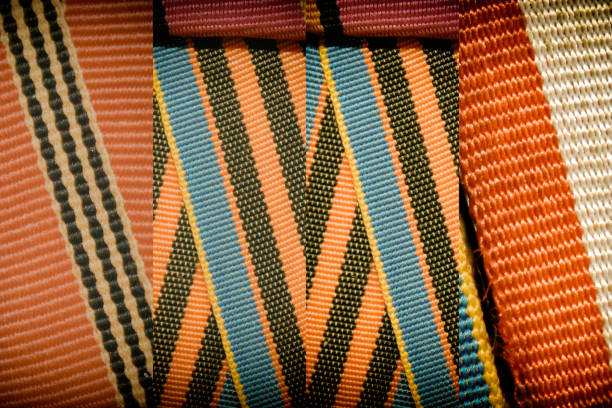 istock Ribbons texture, macro textile background for web site or mobile devices, fabric swatch 939174066