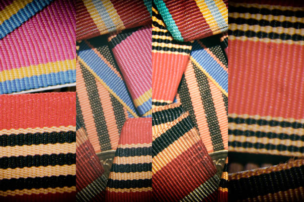 istock Ribbons texture, macro textile background for web site or mobile devices, fabric swatch 939178634