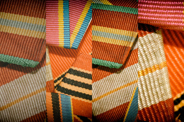 istock Ribbons texture, macro textile background for web site or mobile devices, fabric swatch 939180838