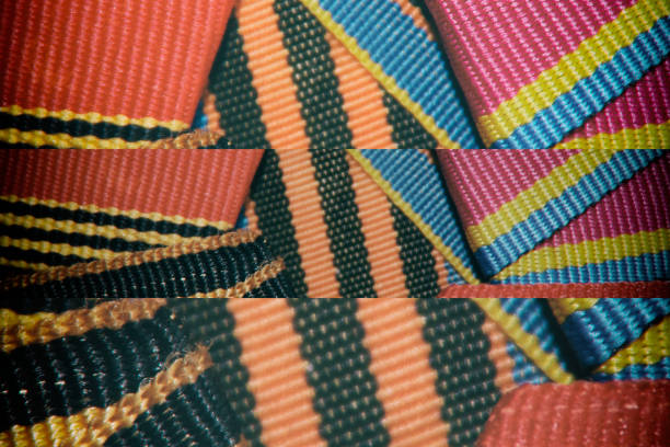 istock Ribbons texture, macro textile background for web site or mobile devices, fabric swatch 939180968