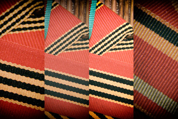 istock Ribbons texture, macro textile background for web site or mobile devices, fabric swatch 939181070