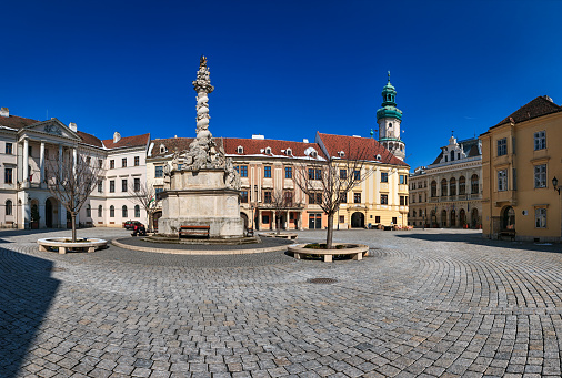 Panorama of Sopron old town