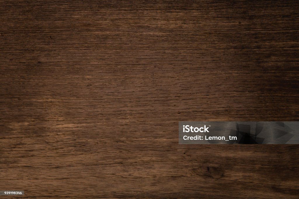 Fondo de textura de madera oscura. Piso de madera abstracto. - Foto de stock de Madera - Material libre de derechos