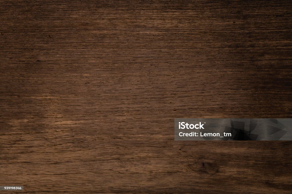 Fundo de textura de madeira escura. Assoalho de madeira abstrato. - Foto de stock de Madeira royalty-free