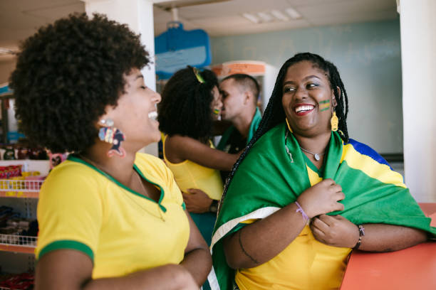 istock Brazilian fans at convenience store 939198738
