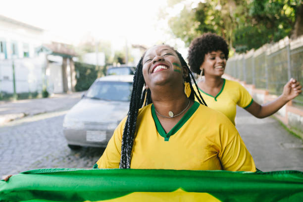 istock Ecstasy over Brazil's victory 939198770