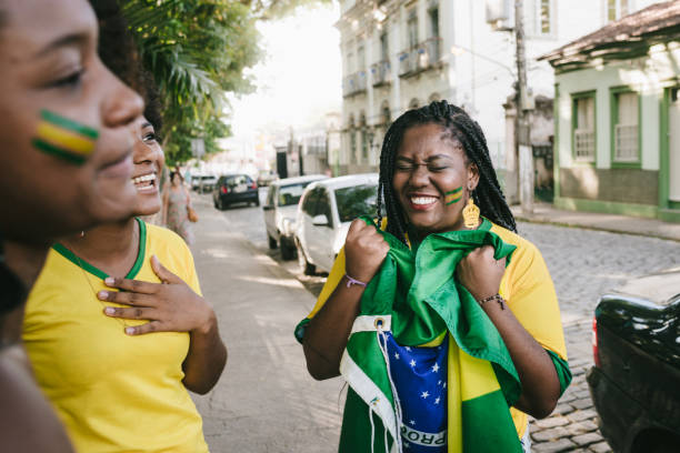 istock Ecstasy over Brazil's victory 939198778