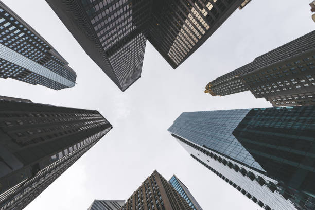 istock Low Angle View of Skyscrapers in Chicago 939201850