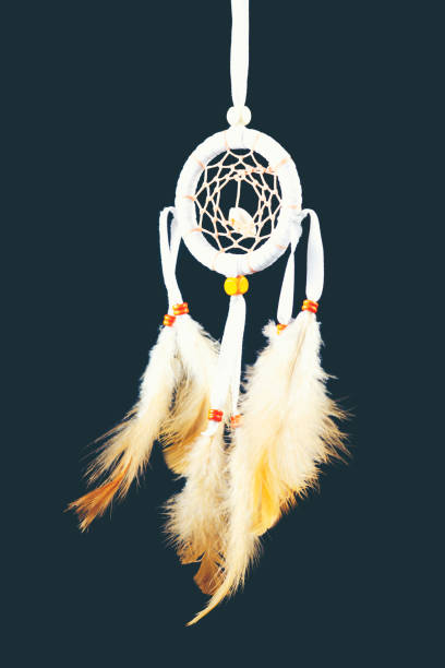 istock vintage dreamcatcher isolated on black background 939205166