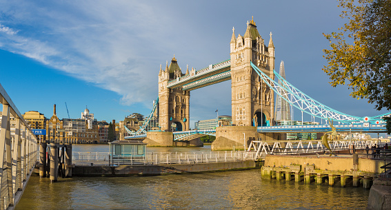 London Tower Bridge, River Thames UK