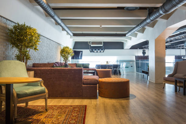 istock Interior of a new luxury restaurant,lobby cafe,lounge bar 939211708