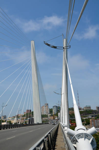istock Golden Bridge in Vladivostok 939211806