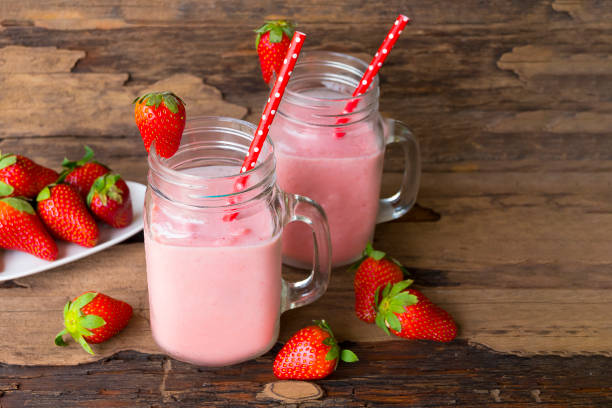 istock Strawberry yogurt smoothies 939211824