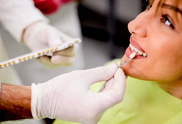 istock Woman having dental exam 939238996