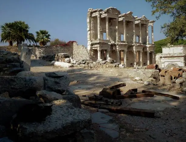 Historical ruins in Turkey