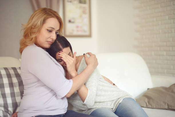 istock Mom and daughter ( sadness) 939259198