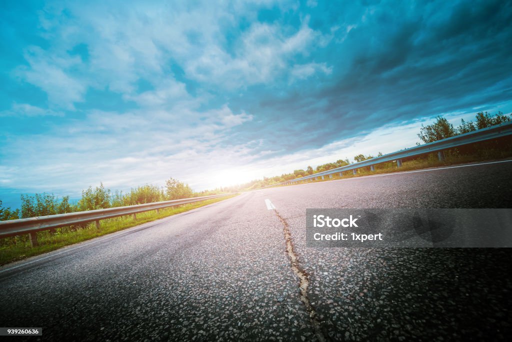 Wat Forward Road Way Forward Direction Stock Photo - Download Image Now - Asphalt ...