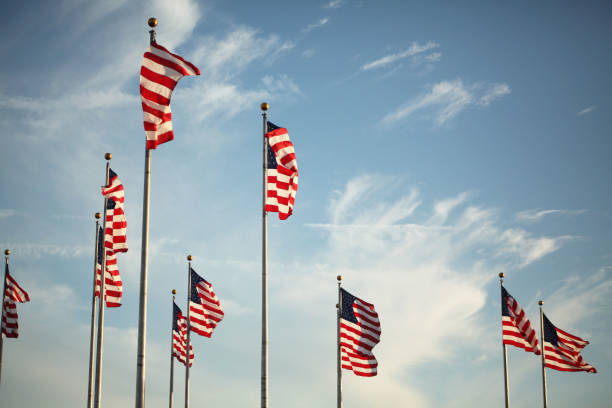 istock American Flags || America || New York || Freedom 939272328