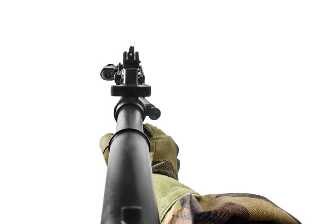 Ffirst person view rifle.