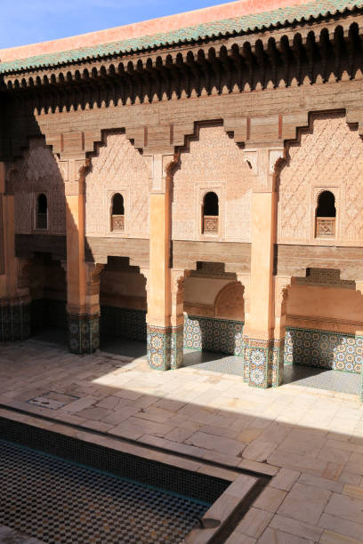 istock Historic Ben Youssef Madrasa (Islamic College) in Marrakech 939293884