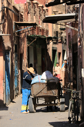 Morocco at it's best: No wonder tourists are flooding the streets of the old city of Marrakech, Morocco.