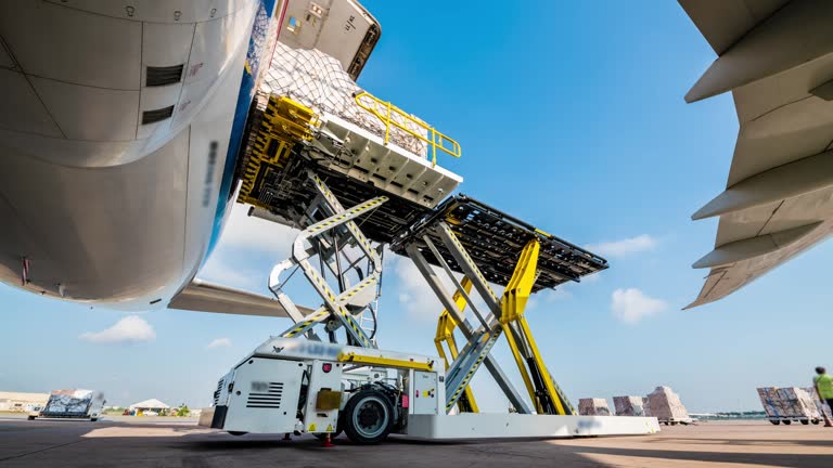 Loading cargo for air freight logistic