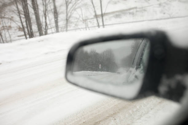 istock Snow Road on Mountain. Stuck in snow 939303218