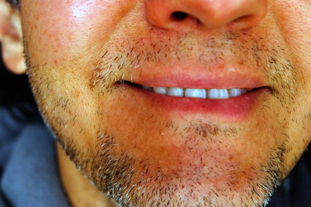 istock Male smile detail 939304150