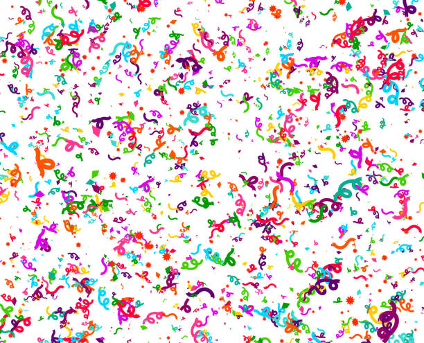 istock Carnaval or Festival Confetti. Colorful pieces. 939307166
