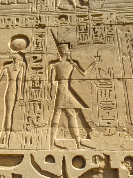 istock Hieroglyphics at Karnak Temple in Egypt 939313436
