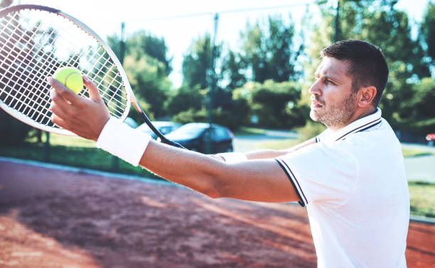 istock Tennis player. Sport, recreation concept 939313620