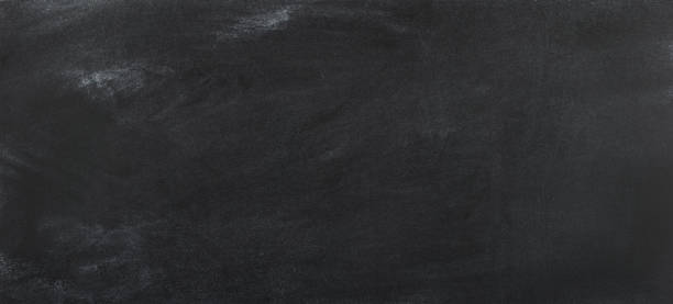 istock Chalk rubbed on blackboard for background. School board for text 939322308