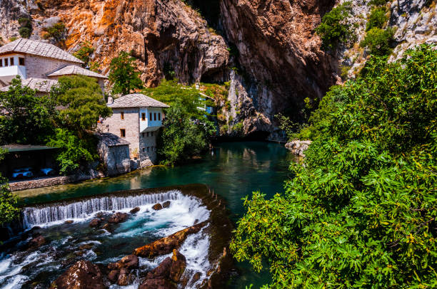 istock The spring of the river Buna 939328366